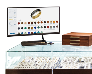 Design in-store, or at home with the Lashbrook Builder app