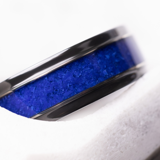 Band with Mosaic Inlay